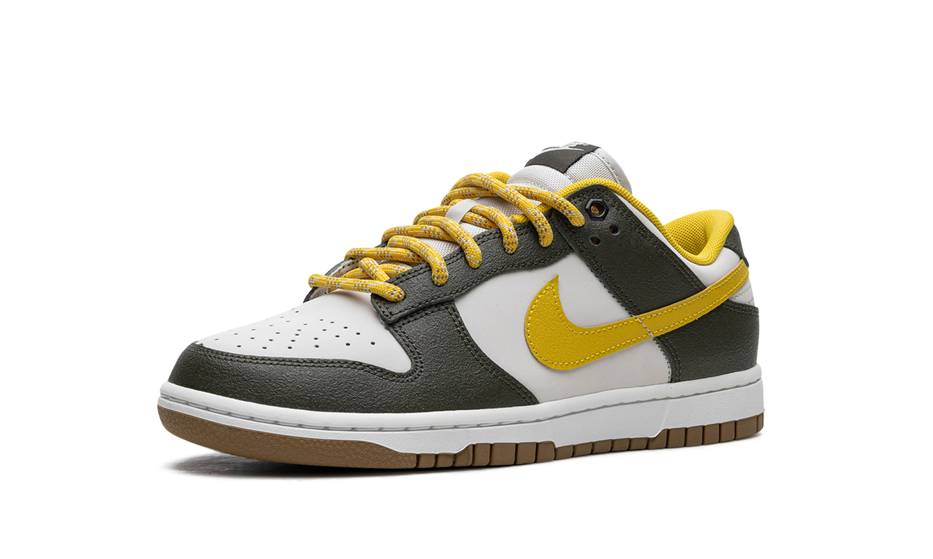 Nike Dunk Low "Cargo Khaki / Vivid Sulfur"