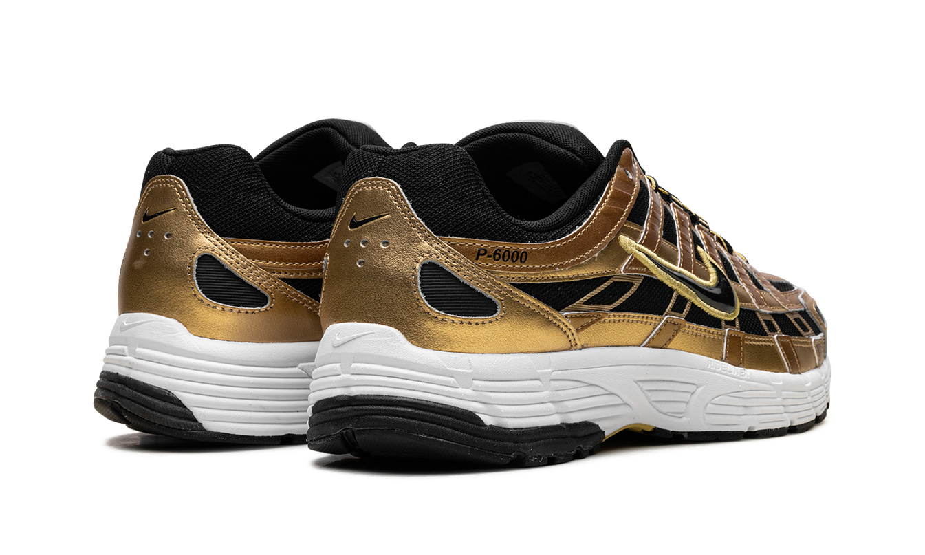 Nike P-6000 „Metallic Gold Infinite Gold Weiß Schwarz“