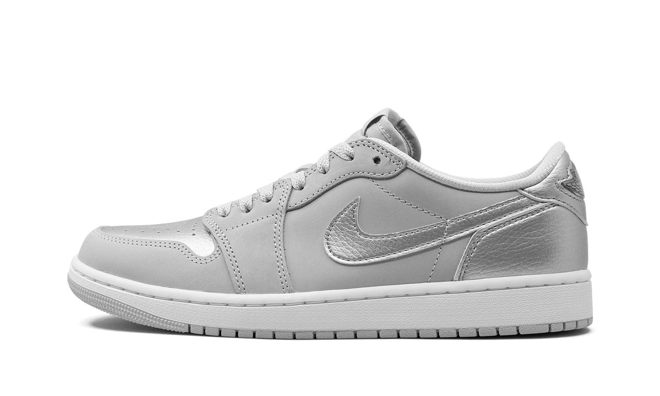 Air Jordan 1 LOW "Metallic Silver"