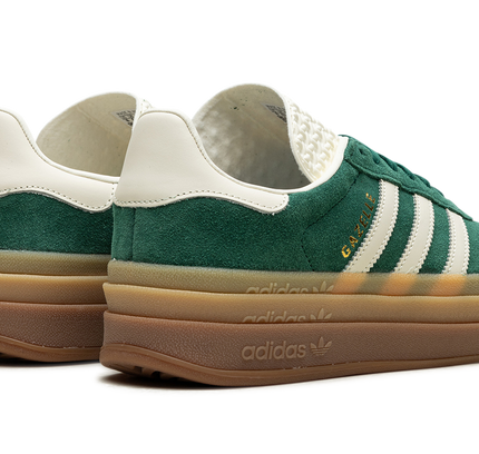 Adidas Gazelle Bold WMNS "Green / White / Gold"