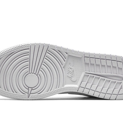 Air Jordan 1 Low GS "Triple White"