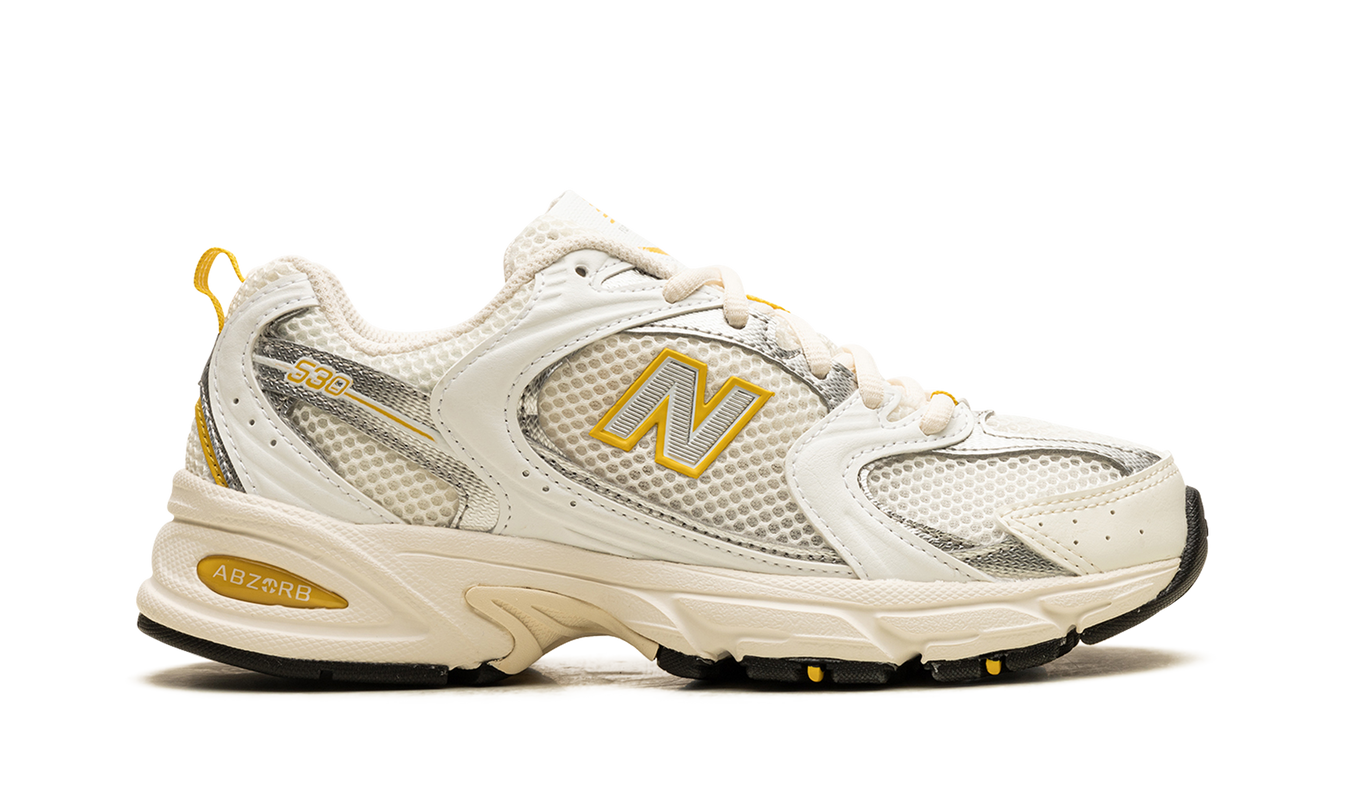New Balance 530 "Sea Salt / White / Ginger Lemon / Silver Metallic"
