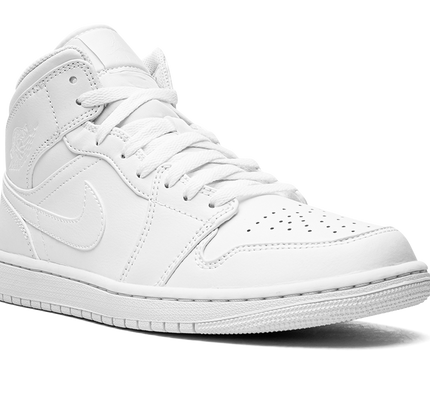 Air Jordan 1 Mid "Triple White"