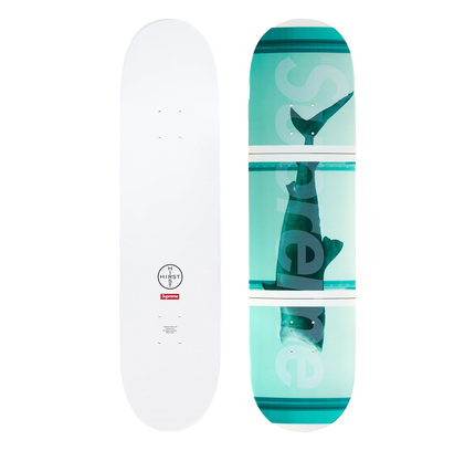 Damien Hirst Shark Skateboard "SS 25 - Blau"