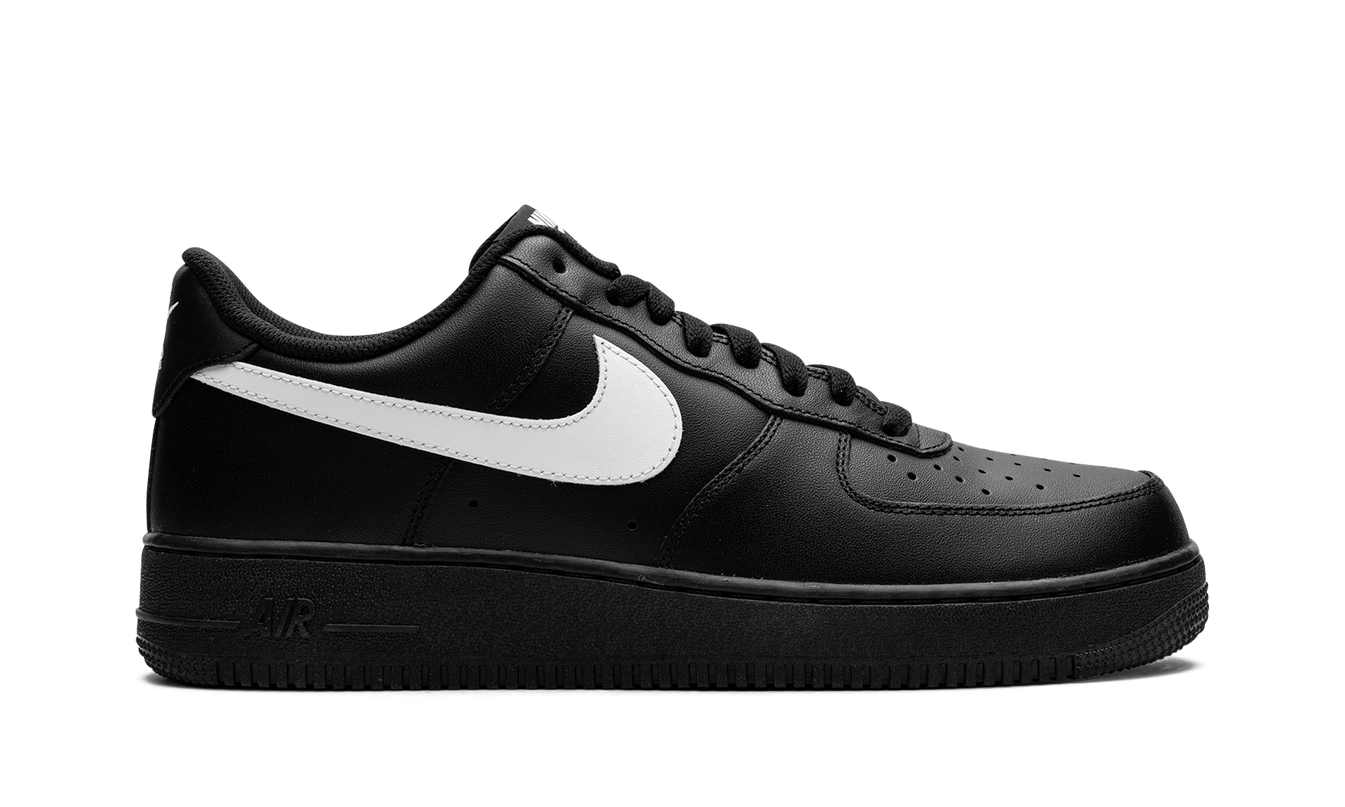 Nike Air Force 1 "Black White Swoosh"