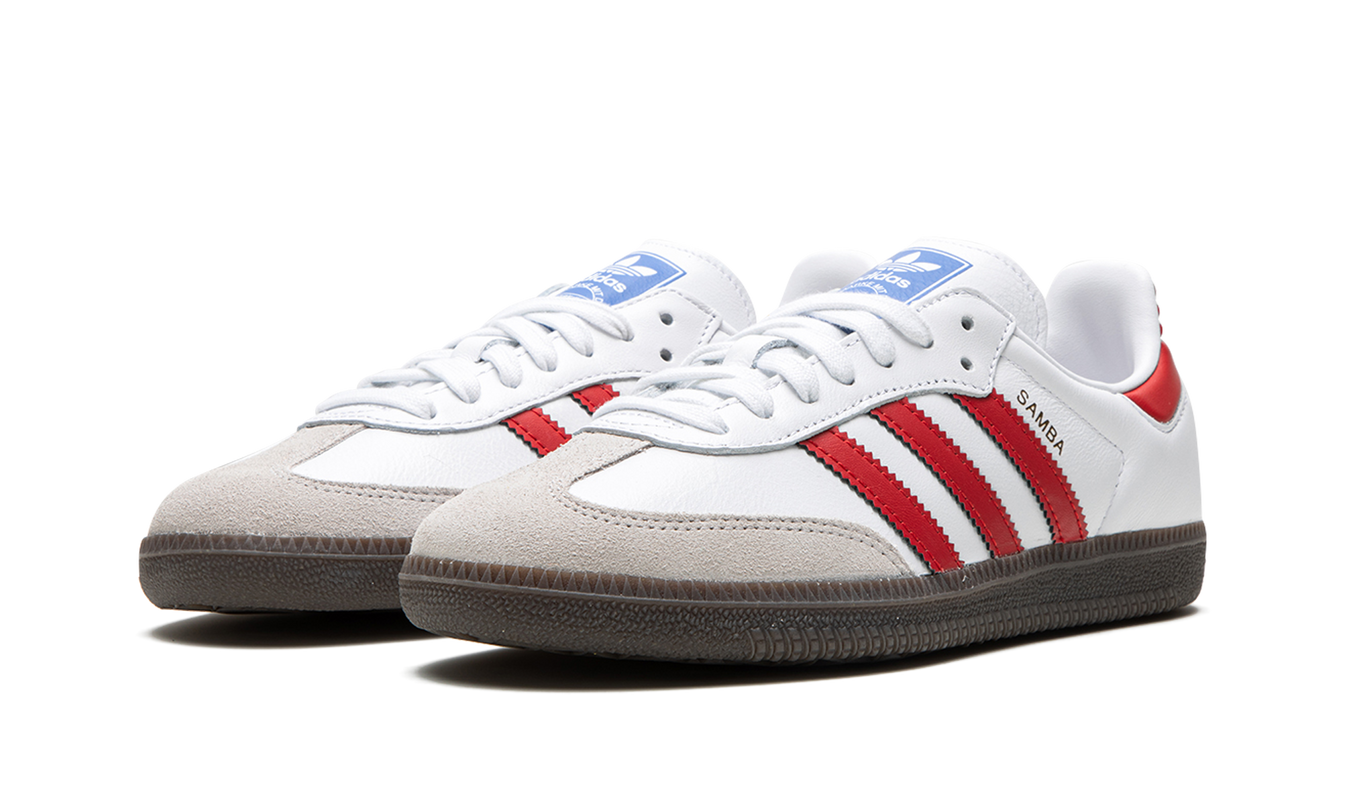 Adidas Samba OG "White / Better Scarlet"
