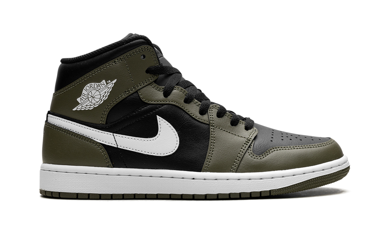 Air Jordan 1 Mid "Olive Sail"