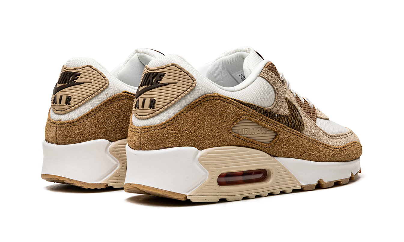 Nike Air Max 90 WMNS "Pale Ivory Snakeskin Swoosh"