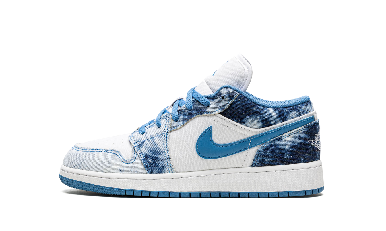 Air Jordan 1 LOW GS "Acid Wash Denim"