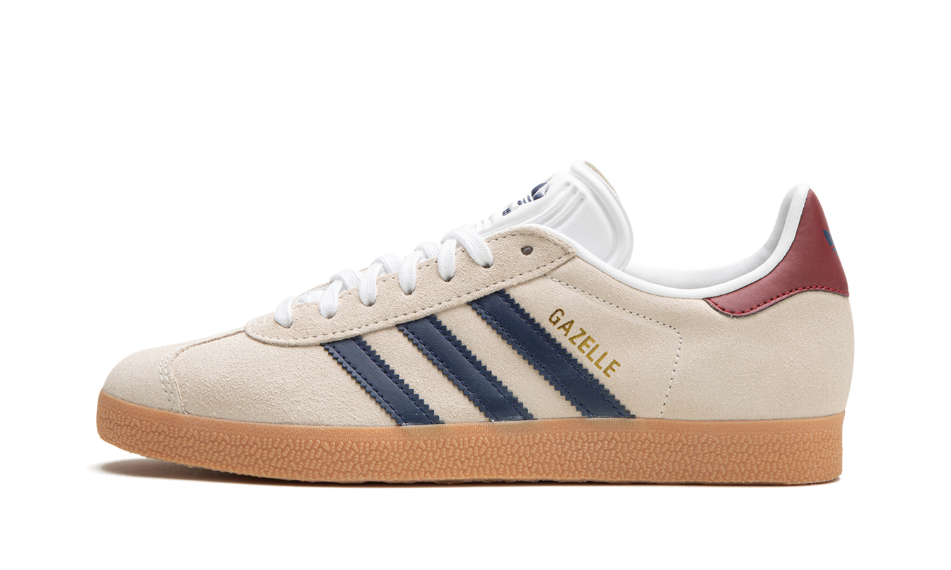 Adidas Gazelle "Off White / Dark Blue / Gum"