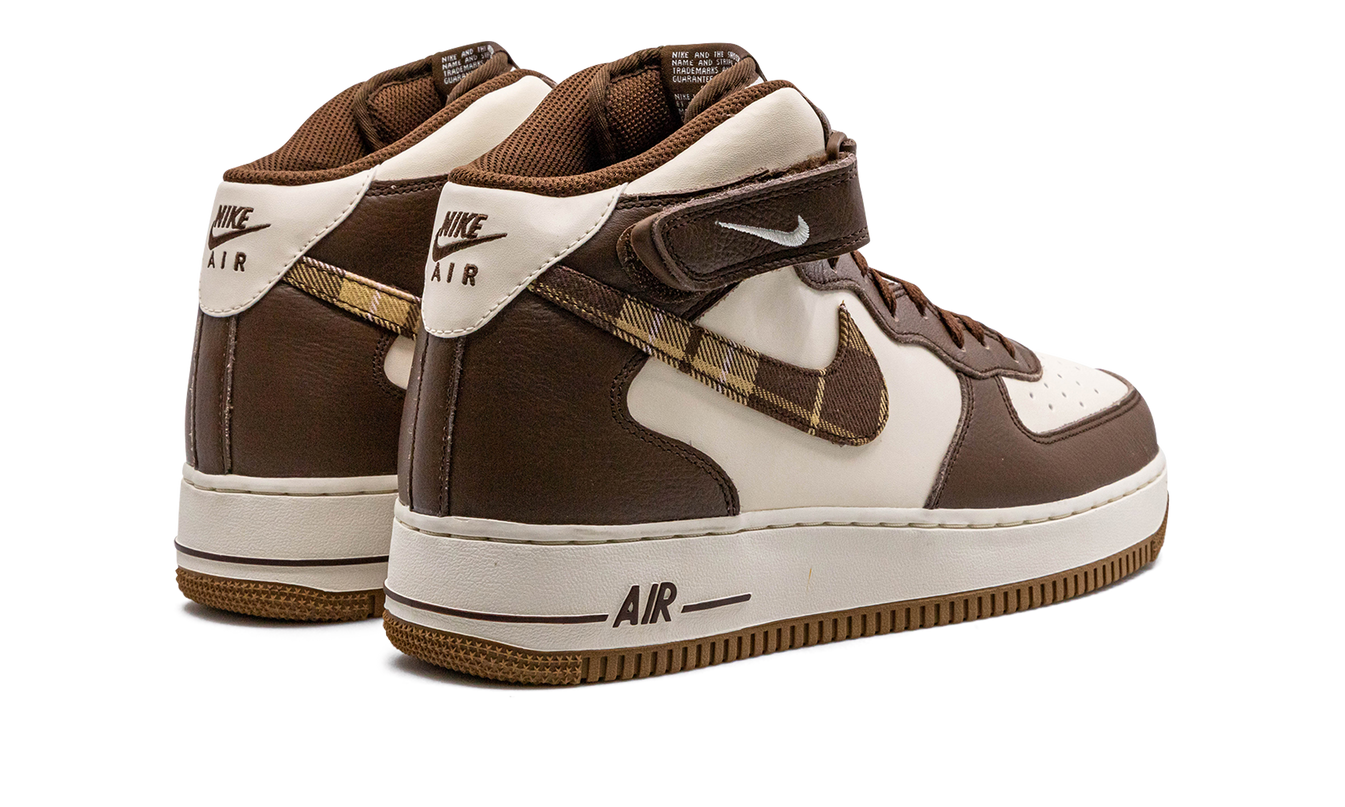 Nike Air Force 1 Mid "Brown Plaid"