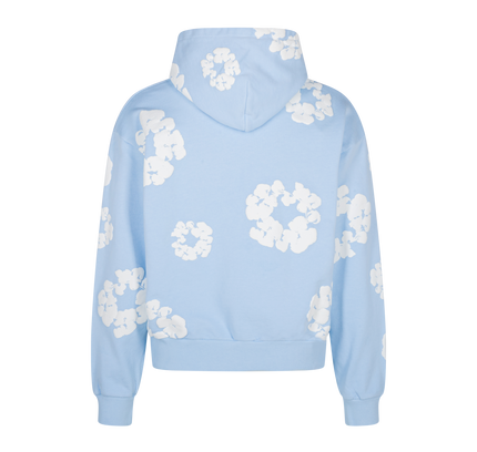 Das Baumwollkranz-Sweatshirt „Powder Blue“