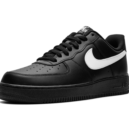 Nike Air Force 1 "Black White Swoosh"
