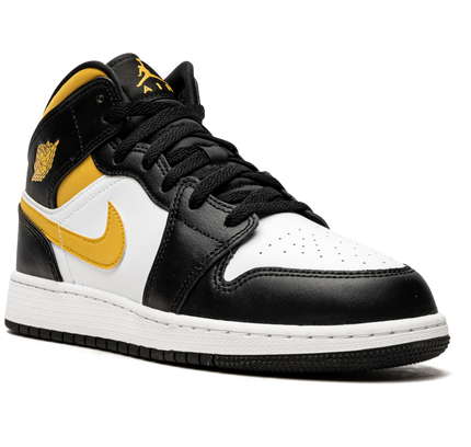 Air Jordan 1 Mid GS "Pollen / Black / White"
