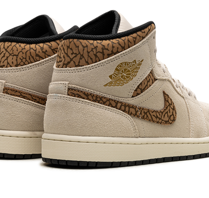 Air Jordan 1 Mid "Brown Elephant"