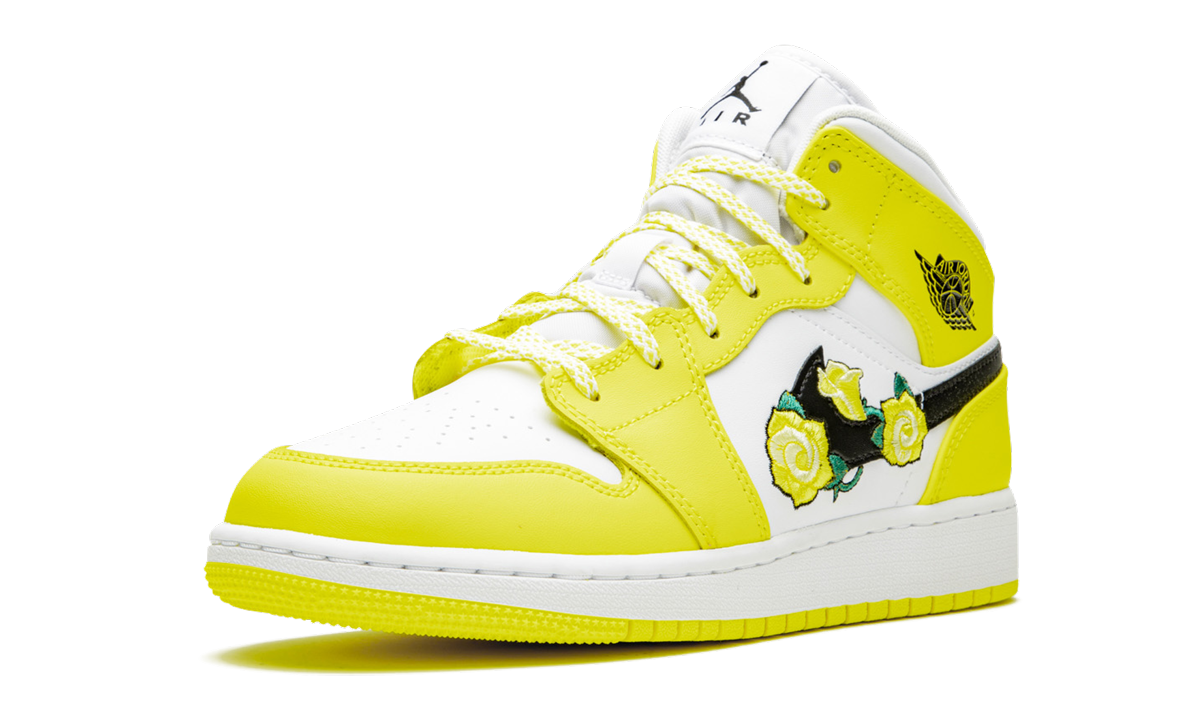Air Jordan 1 Mid GS "Dynamic Yellow"
