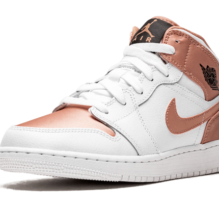 Air Jordan 1 MID GS "Bronze-White"