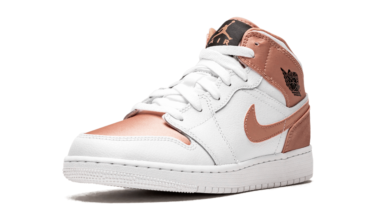 Air Jordan 1 MID GS "Bronze-White"