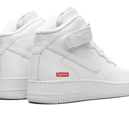 Nike Air Force 1 Mid "Supreme - Mini Box Logo White"