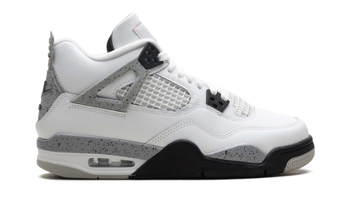 Air Jordan 4 Retro GS "White Cement"