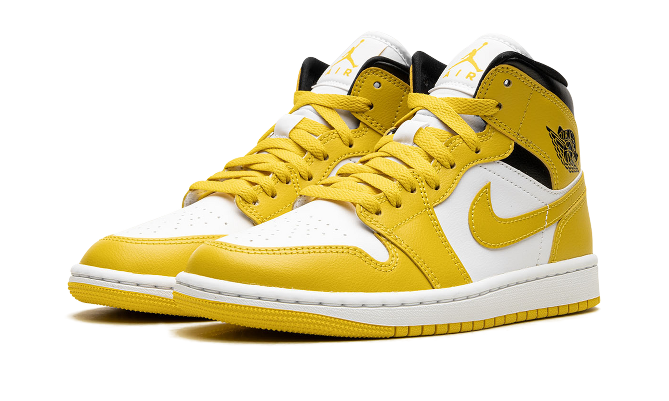 Air Jordan 1 Mid WMNS "VIVID SULFUR"