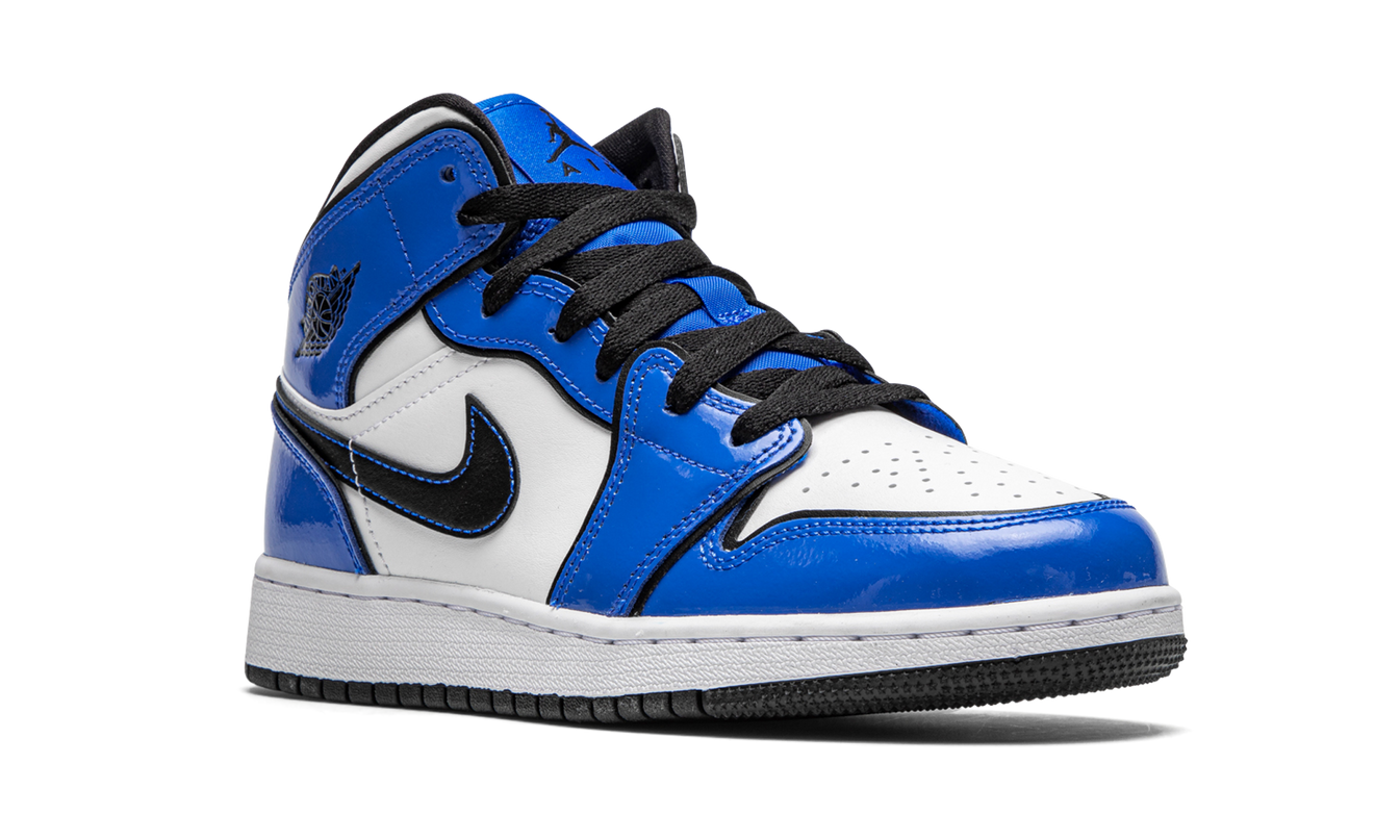 Air Jordan 1 Mid SE GS "Signal Blue"