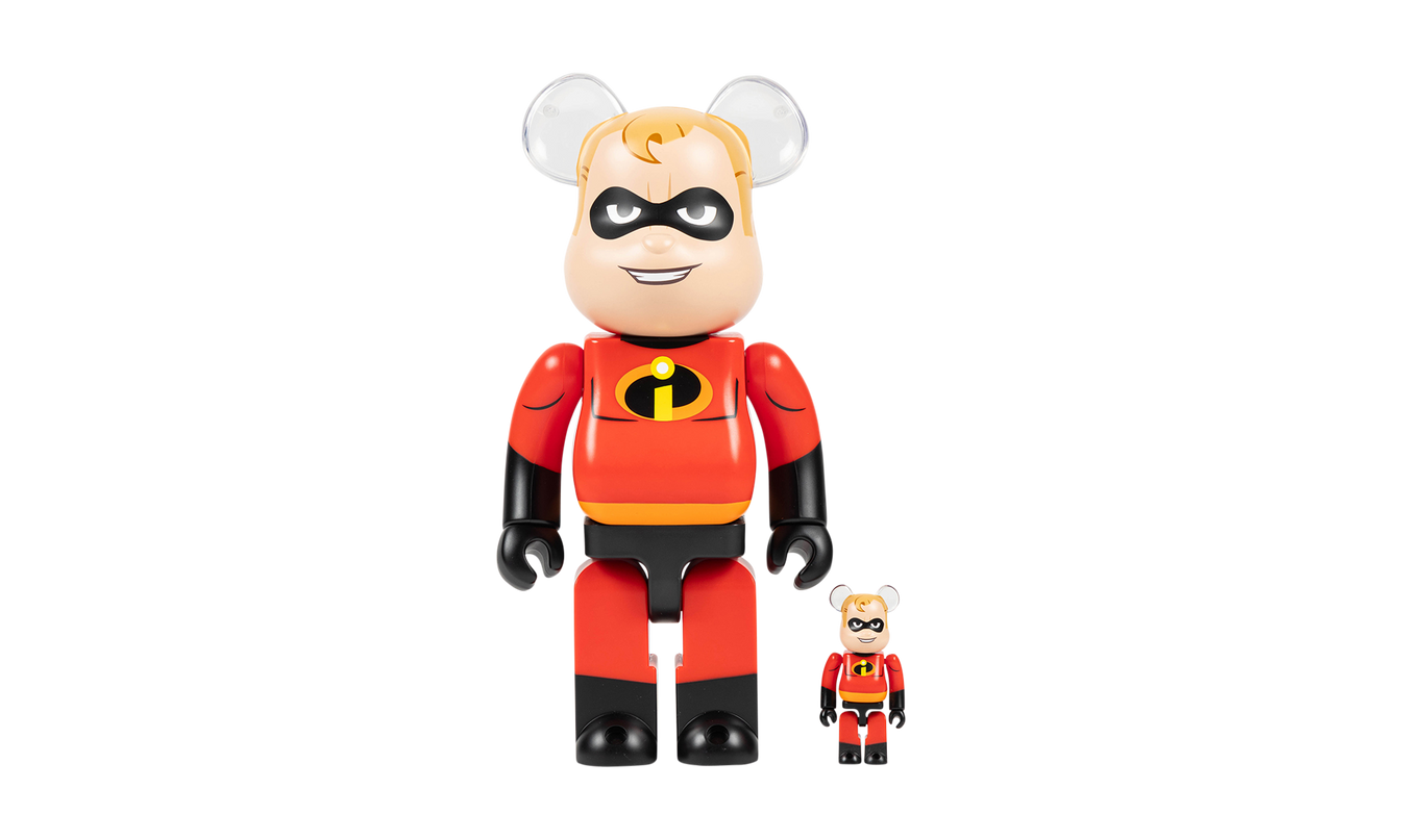 Bearbrick Disney Pixar Mr. Incredible "100% & 400% Set"