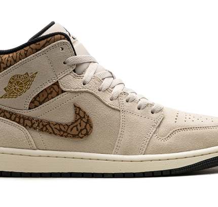 Air Jordan 1 Mid "Brown Elephant"