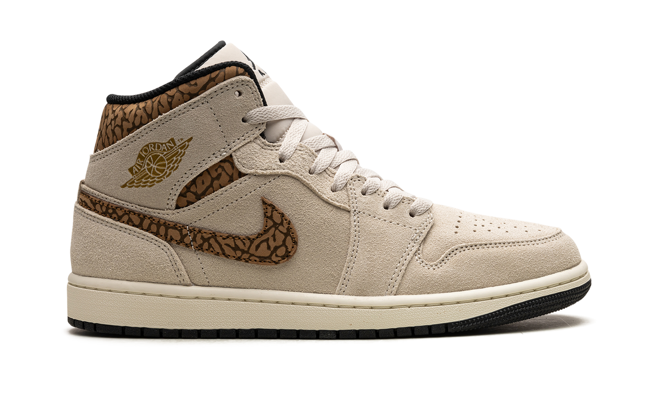 Air Jordan 1 Mid "Brown Elephant"