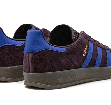 Adidas Gazelle Indoor "SHADOW MAROON SEMI LUCID BLUE"