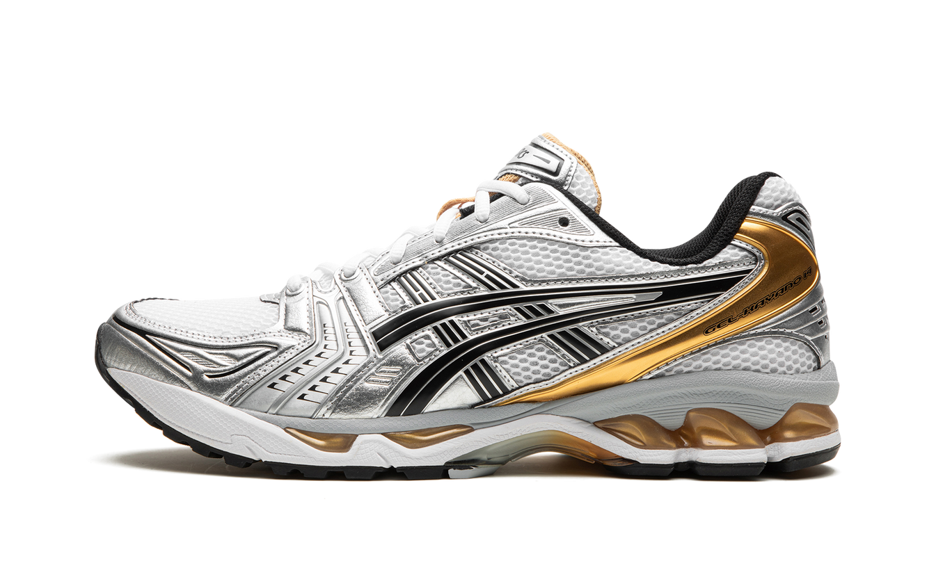 Asics Gel Kayano 14 "White / Pure Gold"