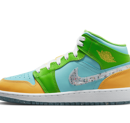Air Jordan 1 Mid SE GS "Recycled Grin"