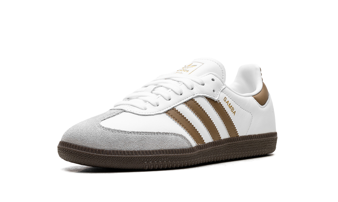 Adidas Samba OG "Cloud White / Brown Desert"