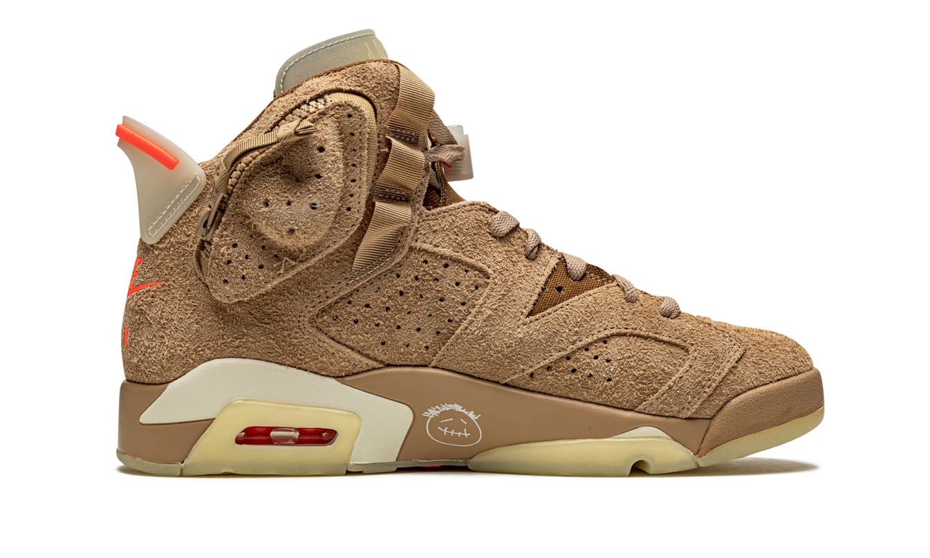 Air Jordan 6 Retro "Travis Scott - British Khaki"