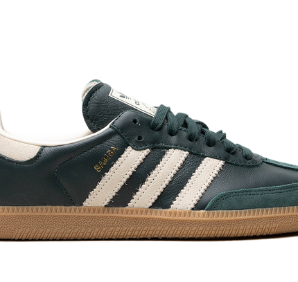 Adidas Samba OG "Shadow Green Cream White Gold Metallic"