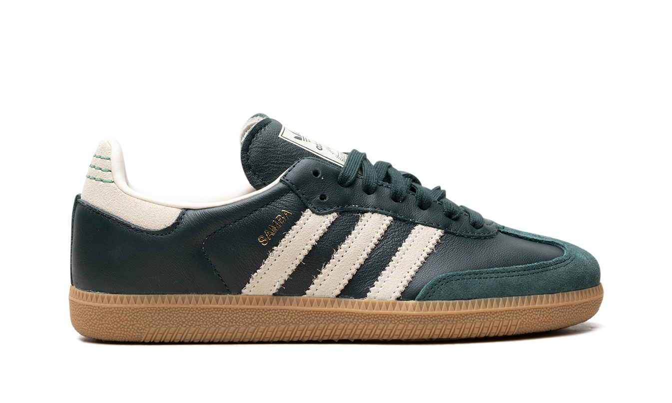 Adidas Samba OG "Shadow Green Cream White Gold Metallic"