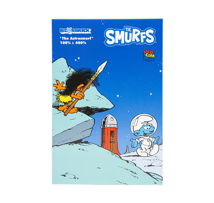 Bearbrick x The Smurfs (The Astrosmurf) "100% & 400% Set"