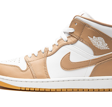 Air Jordan 1 Mid "Tan / Gum"
