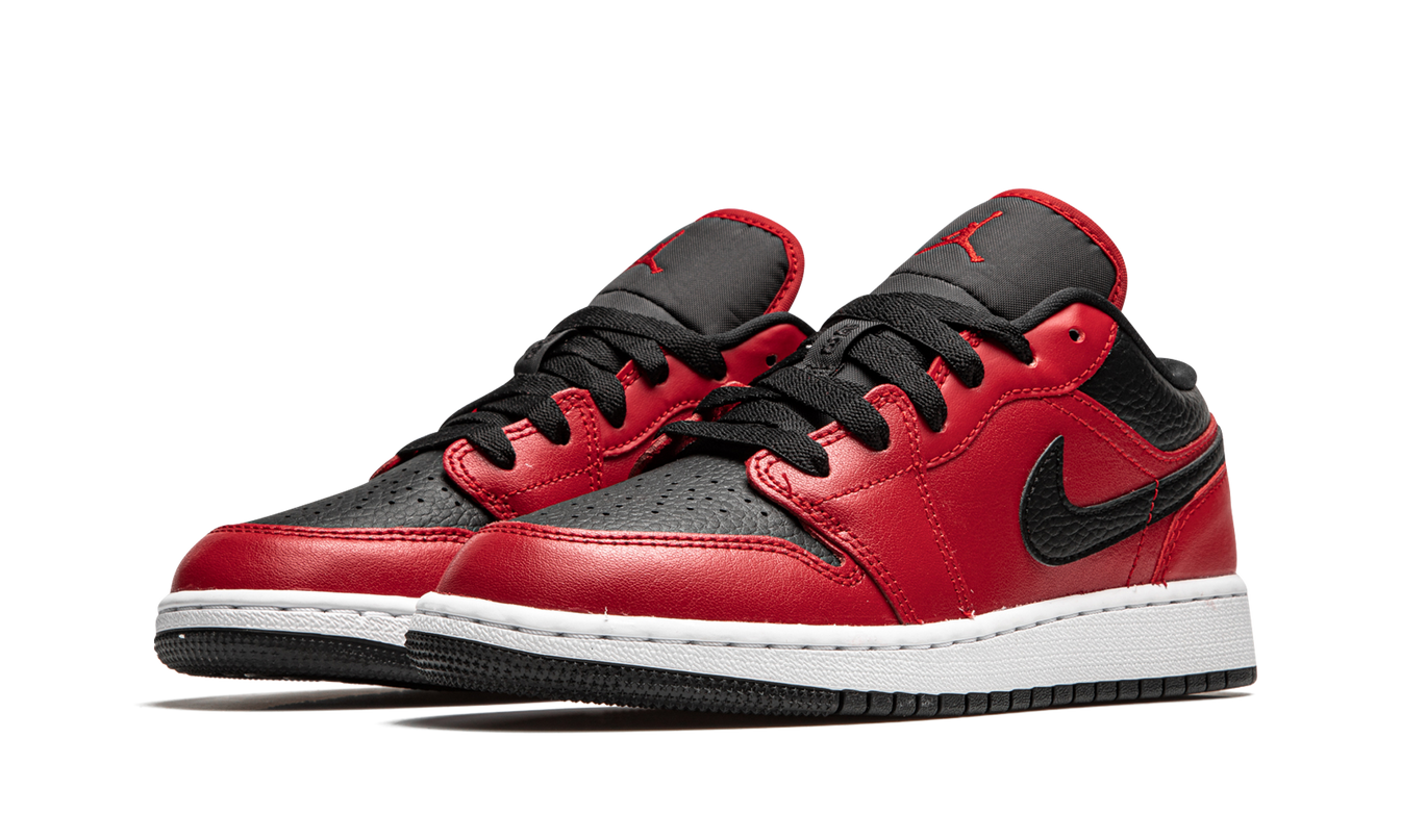 Air Jordan 1 Low GS "Black Pebbled"