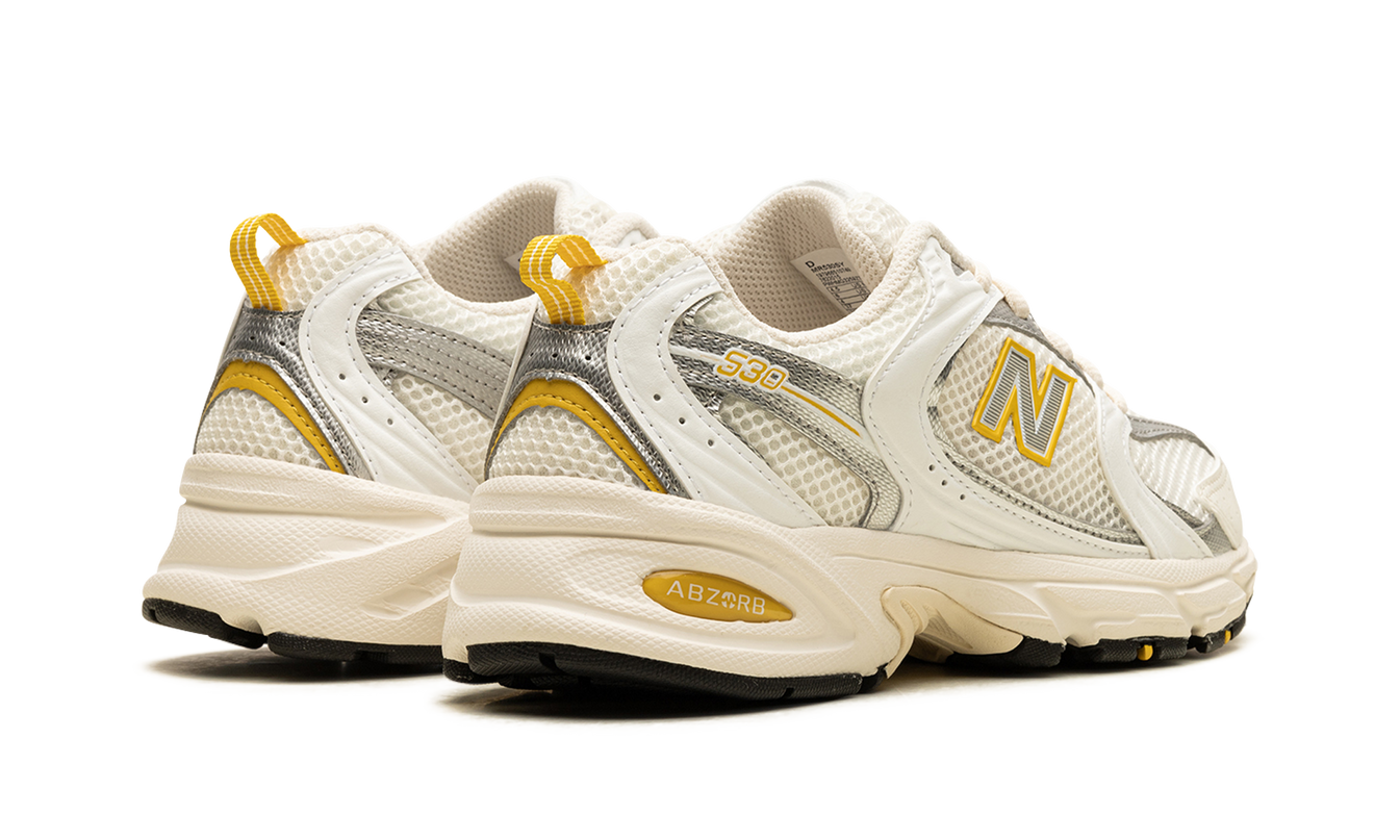 New Balance 530 "Sea Salt / White / Ginger Lemon / Silver Metallic"