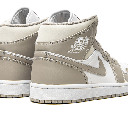 Air Jordan 1 Mid "Linen / College Grey"