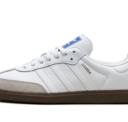 Adidas Samba OG "Double White Gum"