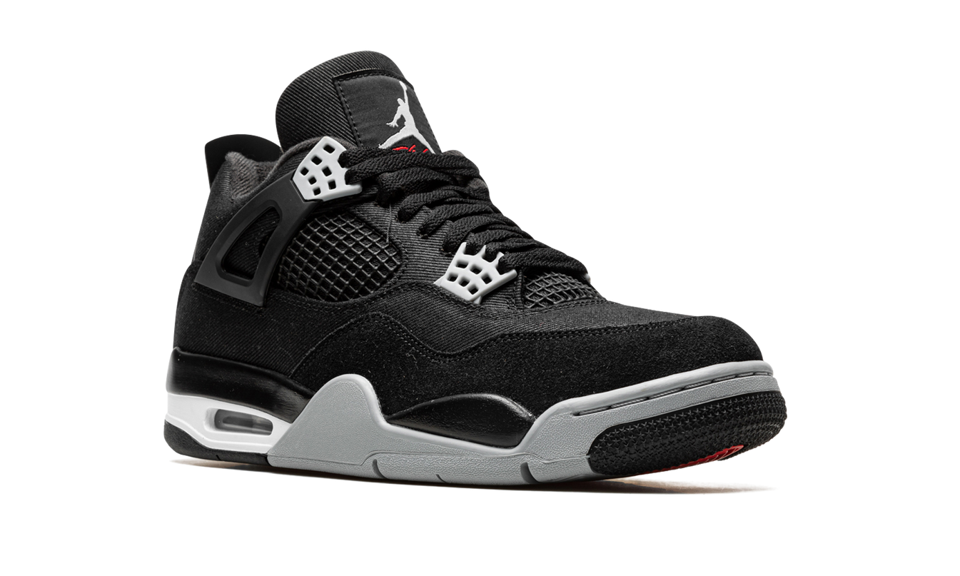 Air Jordan 4 "Black Canvas"