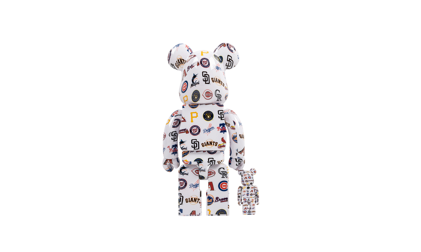 Bearbrick x MLB National League "100% & 400% Set"
