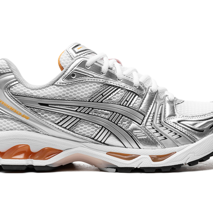Gel Kayano 14 "Weiß Reines Silber Orange"