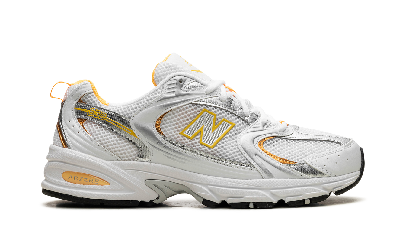 New Balance 530 "White Vibrant Apricot Silver Metallic"
