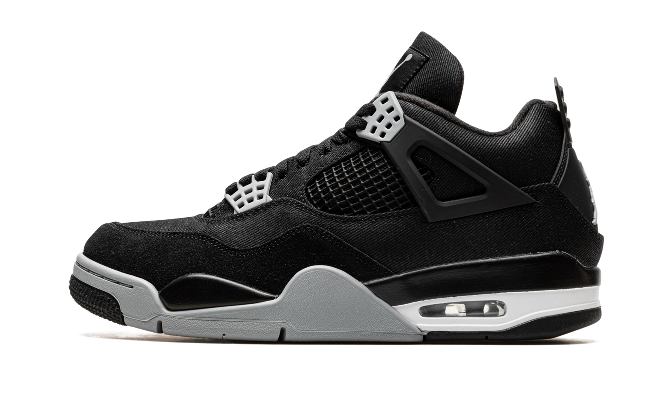 Air Jordan 4 "Black Canvas"