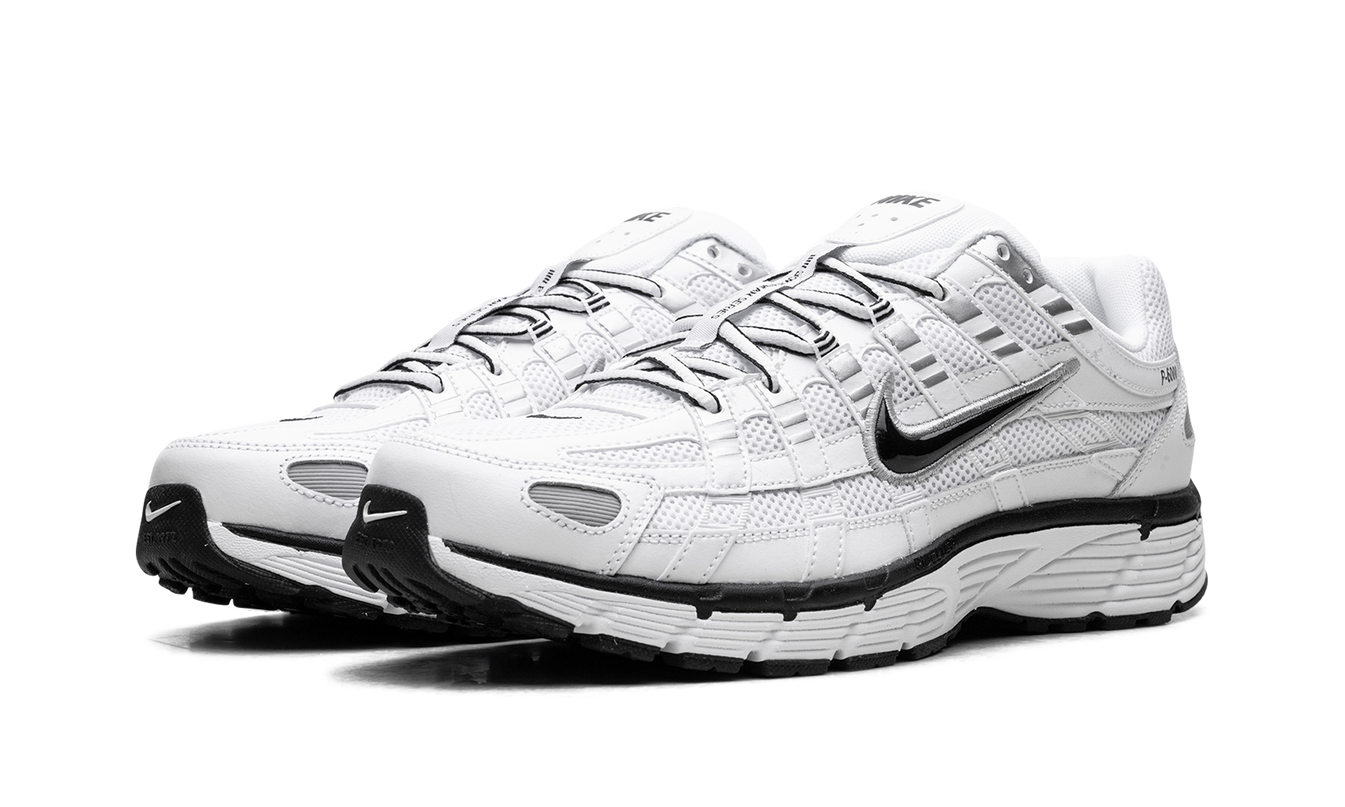 Nike P-6000 "White Metallic Silver Black"