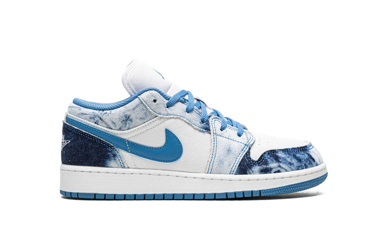 Air Jordan 1 LOW GS "Acid Wash Denim"
