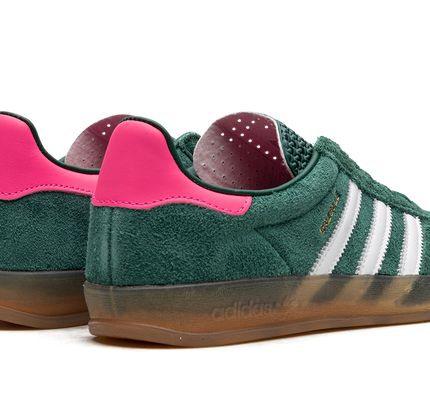 Adidas Gazelle Indoor WMNS "Collegiate Green / Lucid Pink"